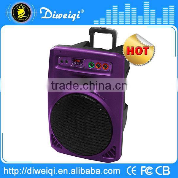12inch best rechargeable portable speaker hot sale 2015