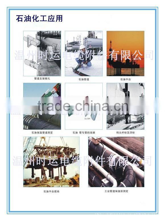 ISO9001 Hot Sale Superior Ball Lock Type stainless steel epoxy coated cable ties