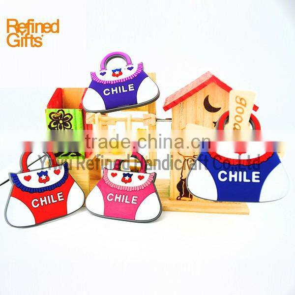 Bag PVC Rubber Soft Mini Fridge Magnets Lovely promotion gifts