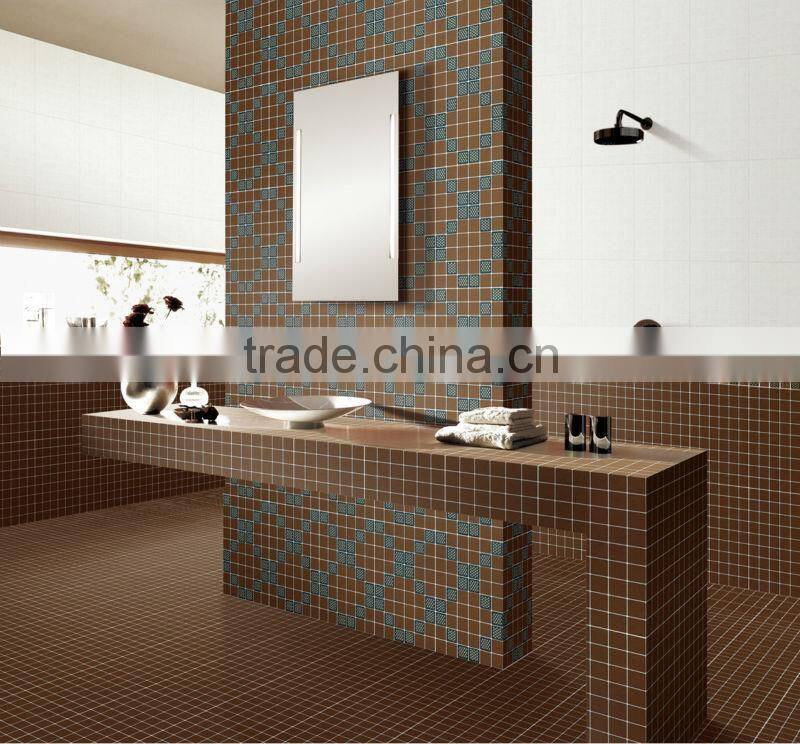 Bathroom decorative mosaic glass tiles