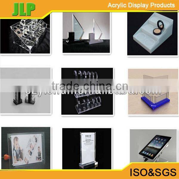 JLP acrylic brand display logo block thick high transparency block