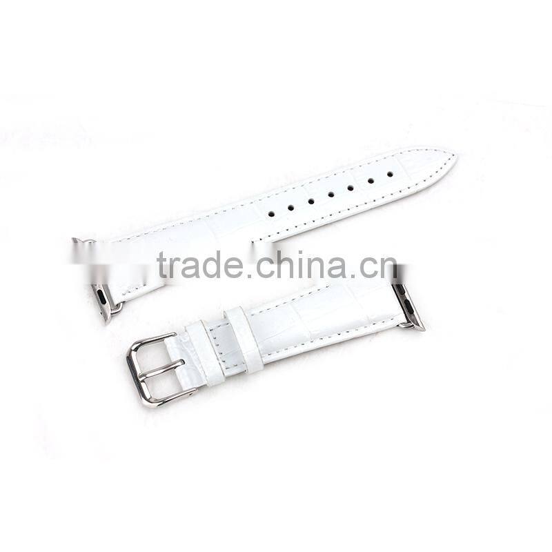 New Arrival Genuine Leather Replacement Strap For Apple Watch iWatch