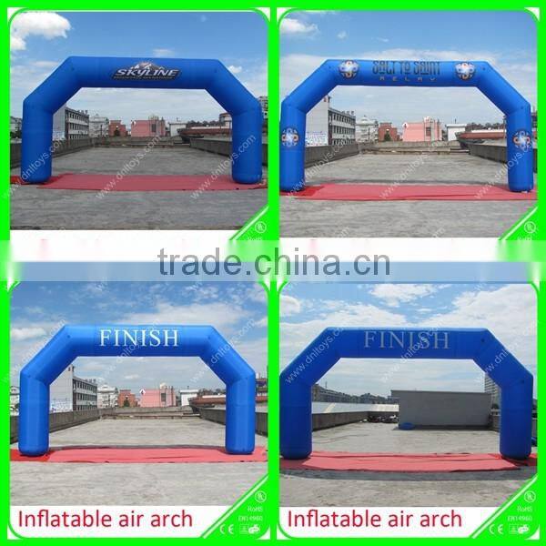 Customized color and size inflatable archway