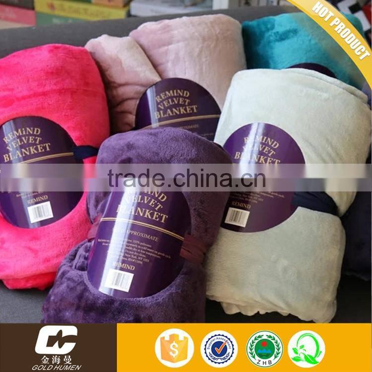 Super Soft Cheap Fleece Blanket Polyester