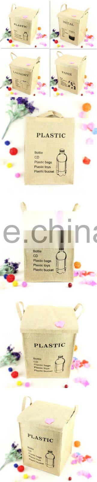 2015 new jute Fast selling Multi-function Eco-Friendly Storage Buckets