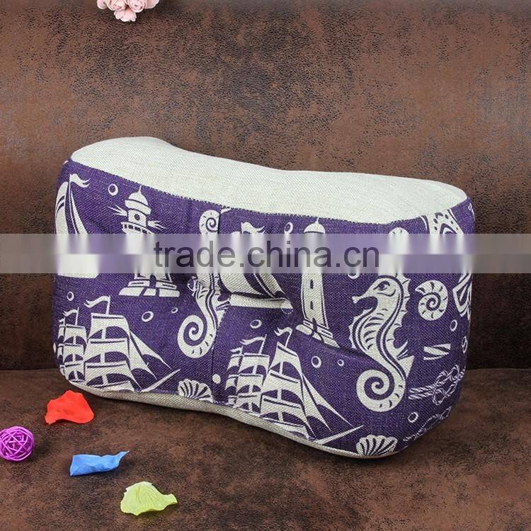 2015 new hippocampus deep sea fish undersea world waist cushion cover Office pillow