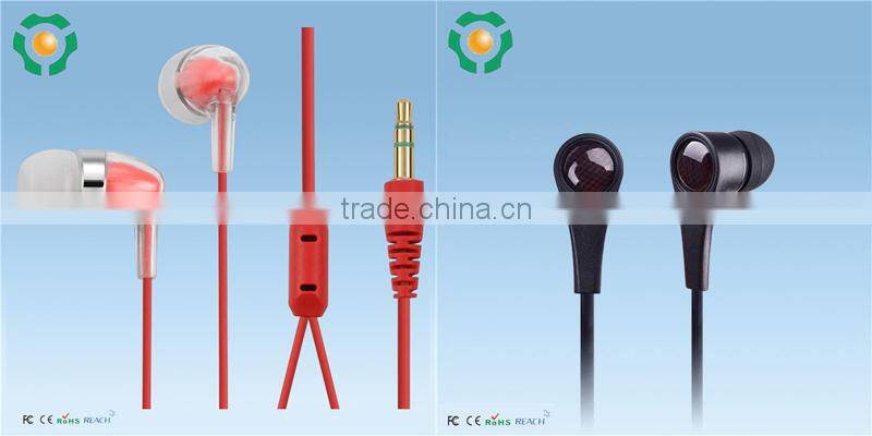 Bulk Wired Communication and In-Ear Style airline Earphone audifono