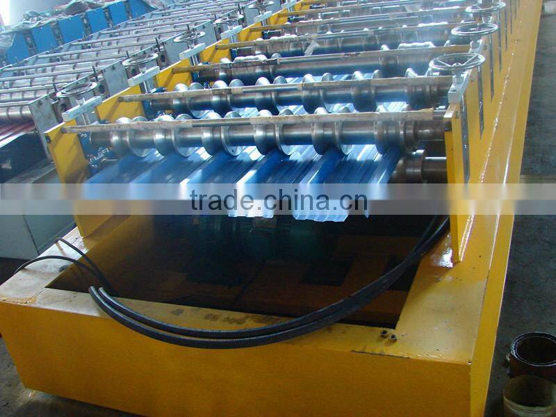 High rib trapezoid roof panel roll forming equipment