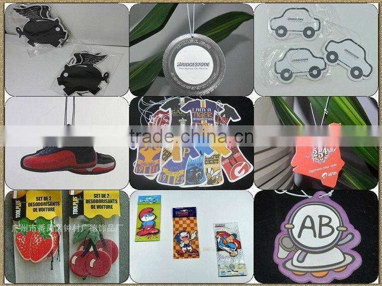 Tiger shaped refresh car air fragrance for promotion gift