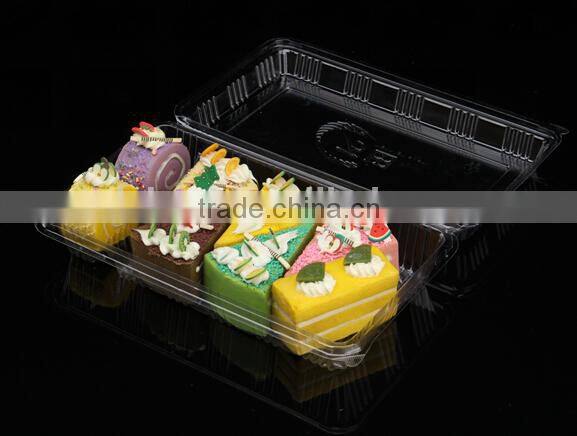 clear disposable sushi container