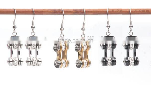 2016 New Hot Sale Bicycle Motorcycle Chain Jewelry Rose Gold Plated 316L Stainless Steel Bracelet