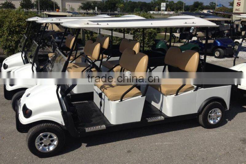 Cruise Car Brand Electric 4P American Utility Vehicle with 4'x3' Cargo Bed