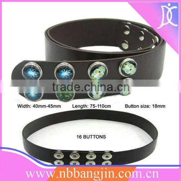Fashion Belt With Changeable Button ,Alibaba china,new products Accessories