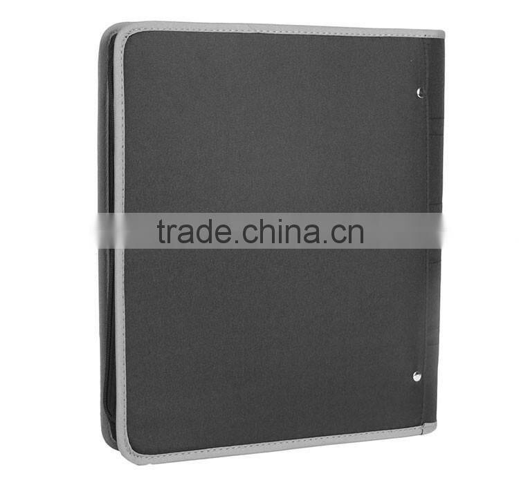 Hot Selling Custom 3 Ring Zipper Binder ,A5 3 Ring Binder