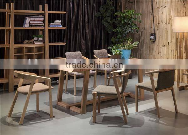 Table Square Wooden Dining Room Furniture