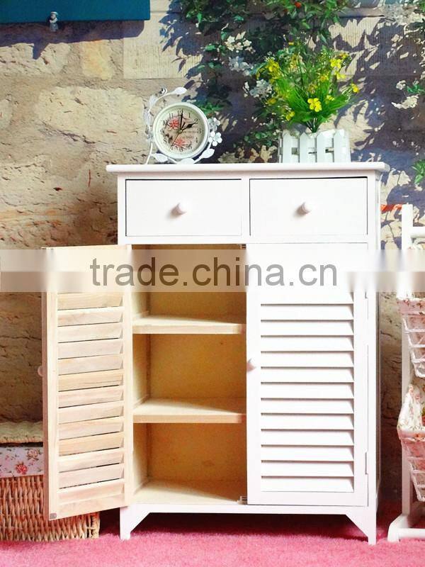 Home used wood furniture Cheap shoes cabinet 3 colors for your choice