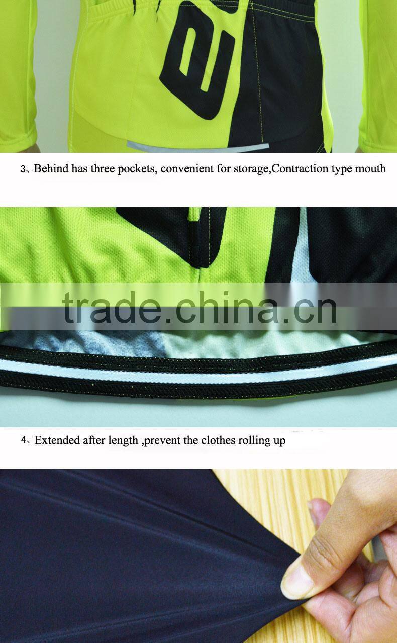 Absorb Sweat Material Lycra elastic fabric cycling wear for riding