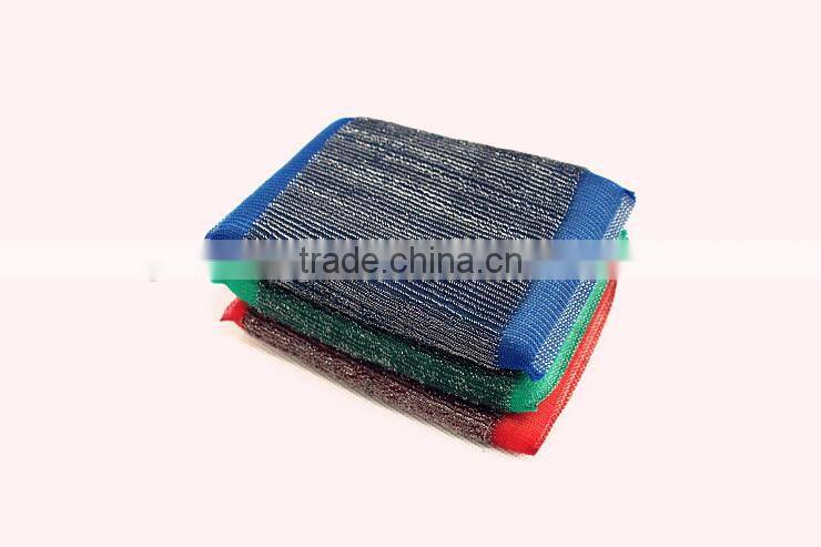 Stainless steel sponge scourer