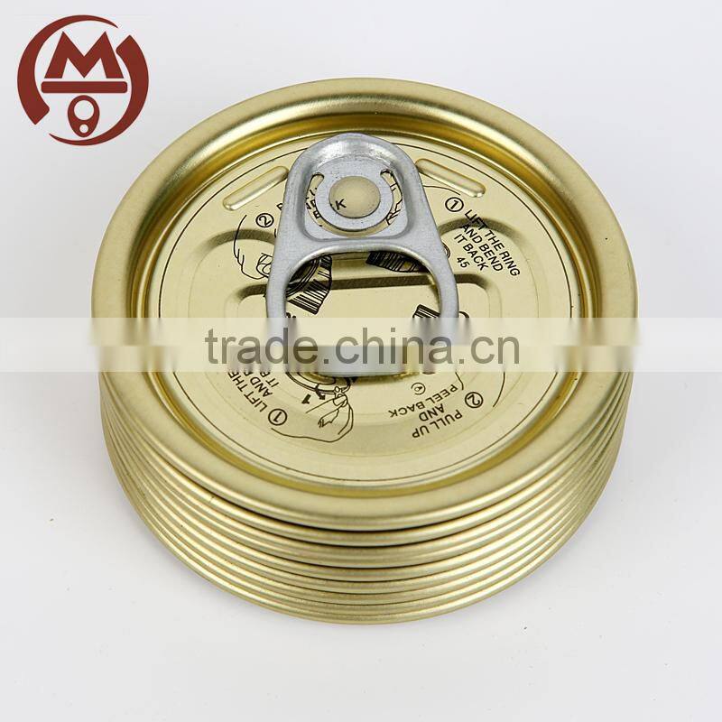 52mm 202# new products metal tin lid easy open end