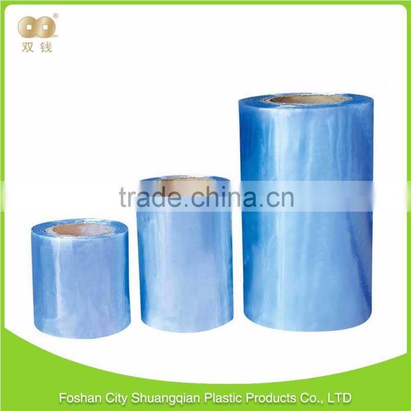 Mass supply factory direct sales bottled beverage clear plastic pvc packing film