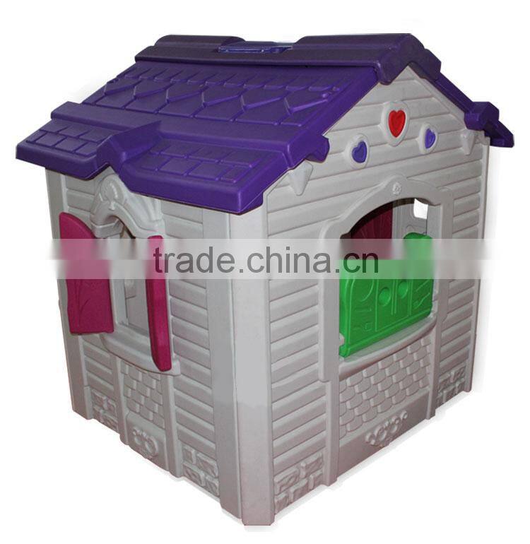 Chocolate Plastic Playhouse Play Cottage