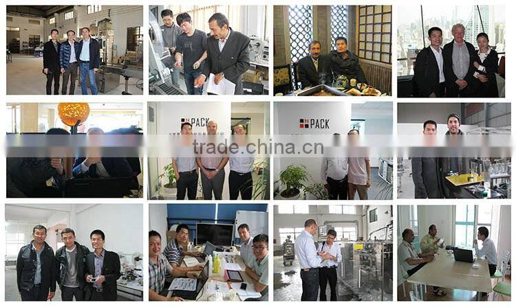 four nozzle horizontal Automatic filling machine liquid