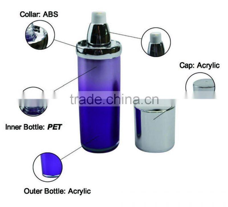 plastic oval shaped body lotion pump bottle