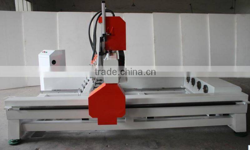 4 Axis 4 Spindles CNC Engraver Router for Flat & Cylinder Material 1300*2500mm ZK-1325-4
