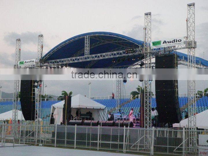 Aluminum truss roof system stage truss system for sale