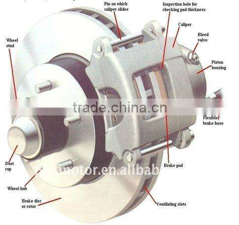 Auto spare parts brake system 4243106010 brake disc