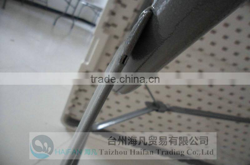 6FT folding portable plastic picnic table /outdoor picnic table folding in half /cheap and light camping table