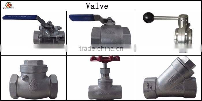 Stainless steel 1 PC 1/2" BALL VALVE