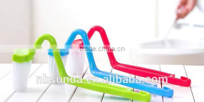 Bent handle V design closestool toilet brush wholesale