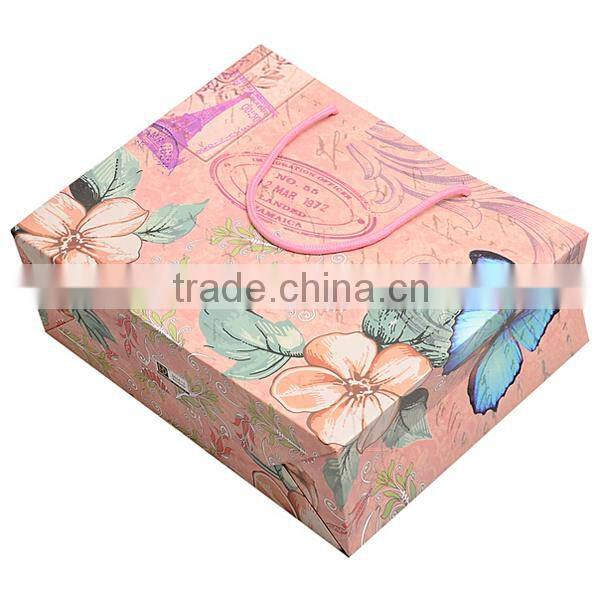 Beautiful Seen With Paris Tower Paper Bag For Gift