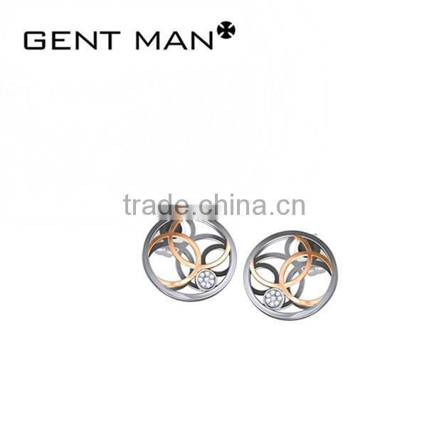 beautifule fashion simple circle shaped jewelry set fashion anniversary gift