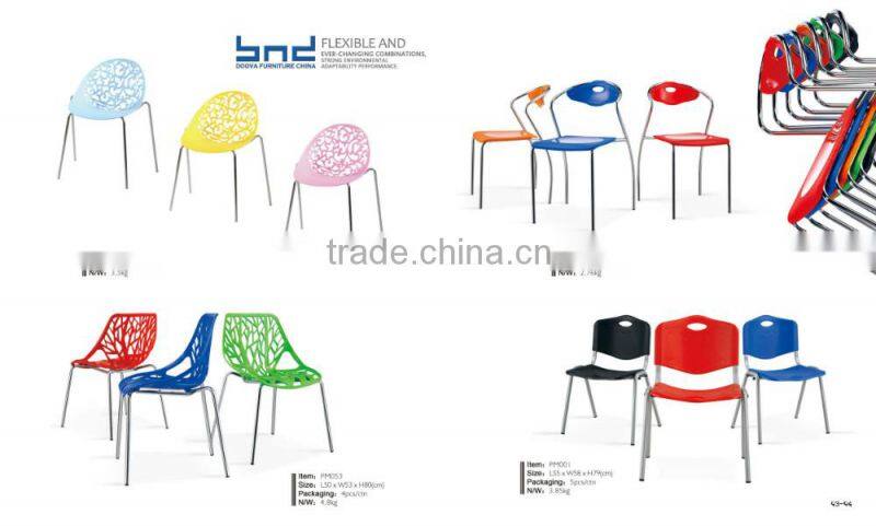 wholesale new simple chair designs plastic for sale