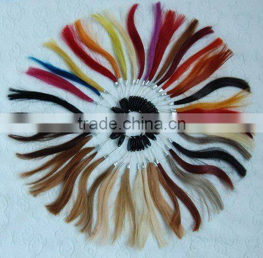 human hair color chart