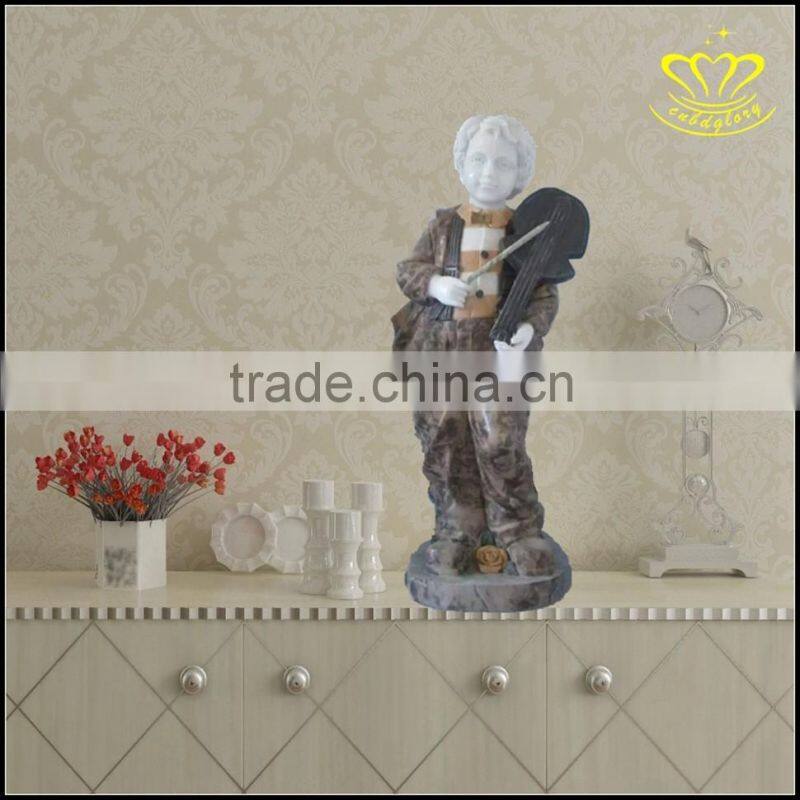 Western character statue Home Furnishing marble bust European indoor decoration