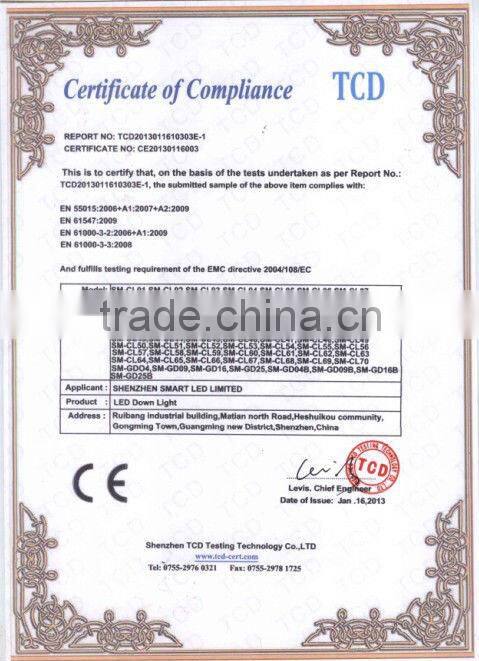 Led downlight ceiling lamp 3W 5W 9W 12W 18W