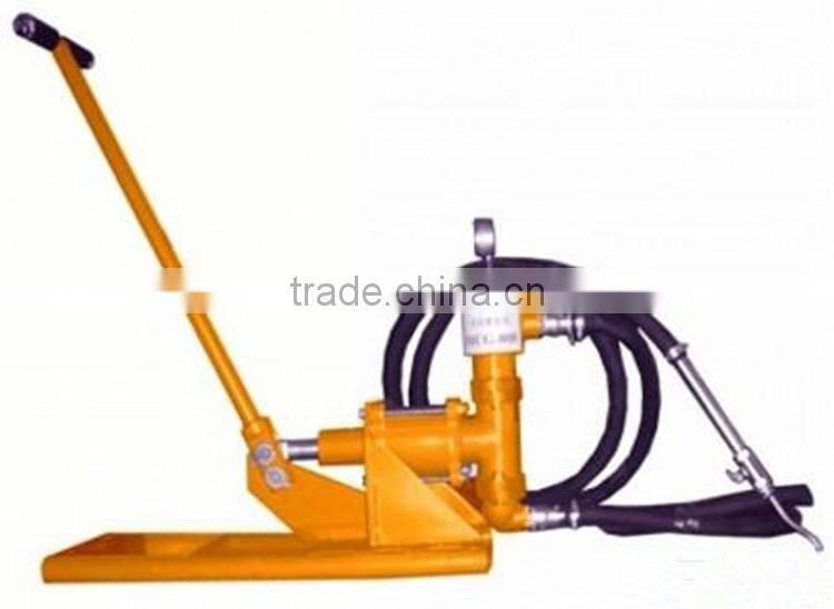 hand operate cement grouting injection pump/light weight grouting pump