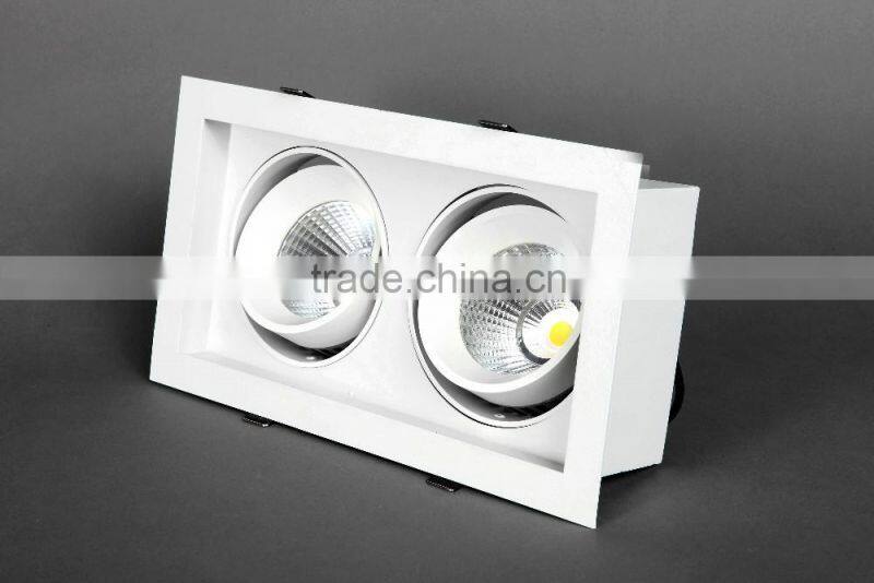 new design professional dimbal square led grille downlight