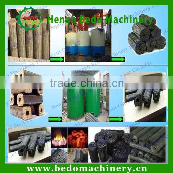High carbonization rate wood coconut shell charcoal production kiln for sale