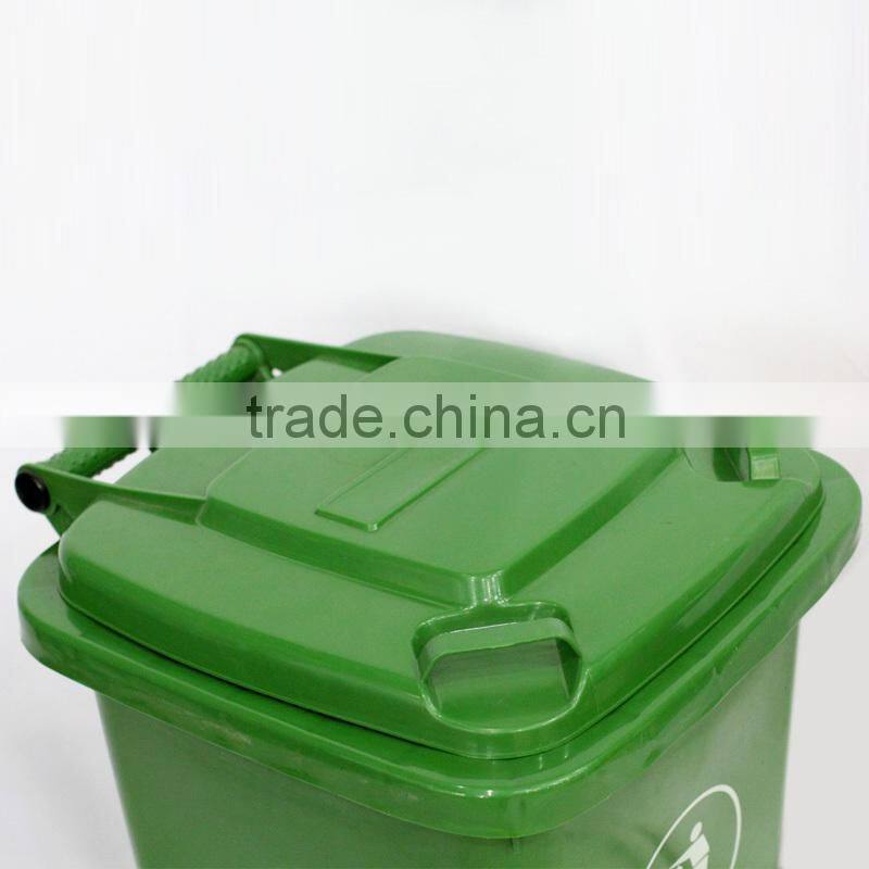 50 Liter Industrial Durable Garbage Bin, Plastic Outdoor Decorative Medical Waste Bin