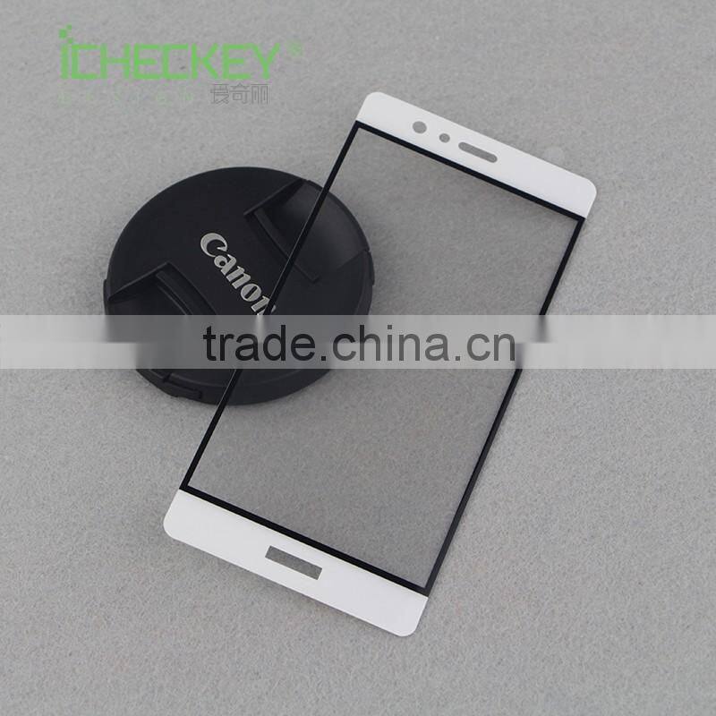 Top quality 0.33mm 2.5D Premium ultra thin mobile phone 9H tempered glass for huawei P9 plus screen protector