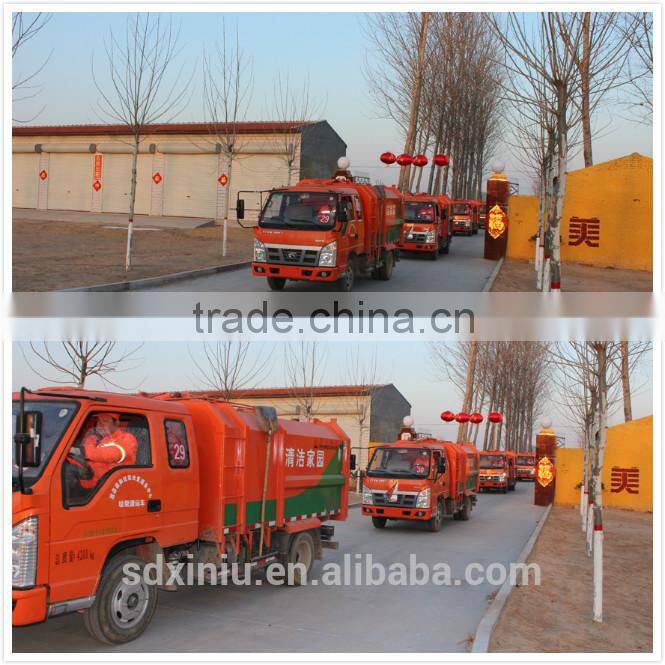 small garbage truck