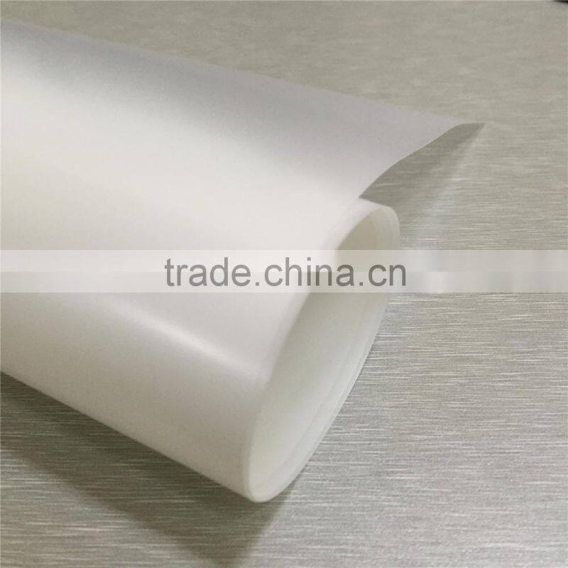 Latex & UV Printing High Stiffness Frosting Semitransparent PET Film Roll