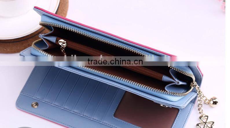 2015 popular design nylon fashion women wallet