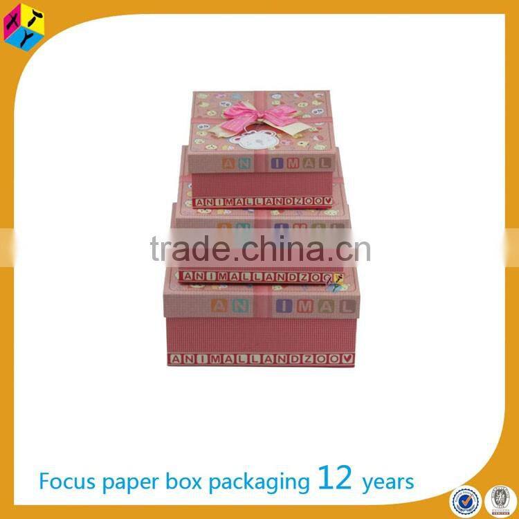 custom fancy handmade cardboard paper gift box
