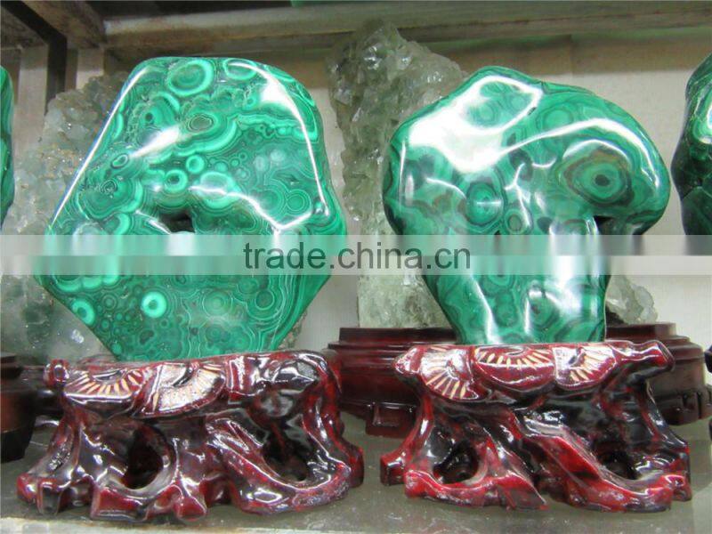 Hot Sale Natural Gemstone /malachite Quartz Crystal Rough Stones
