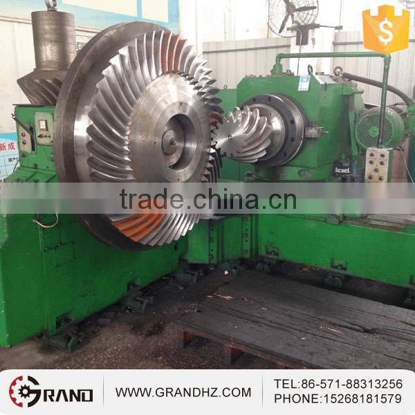 Customized large steel forged Spiral bevel gear